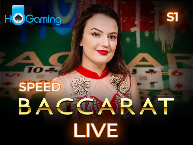 S1 Speed Baccarat — ¡1win speed baccarat con un crupier de verdad!